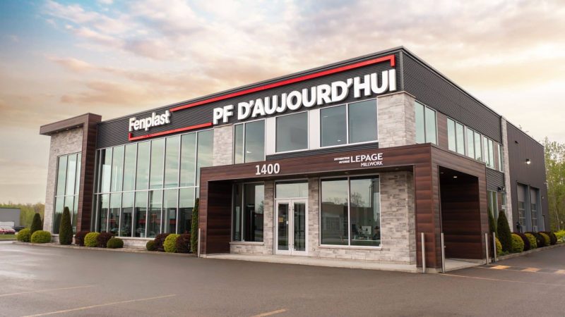 Salle de montre Portes & Fenêtres d'Aujourd'hui située à Saint-Alphonse-de-Granby